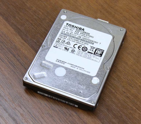 Восстановления информации с HDD TOSHIBA 2TB
